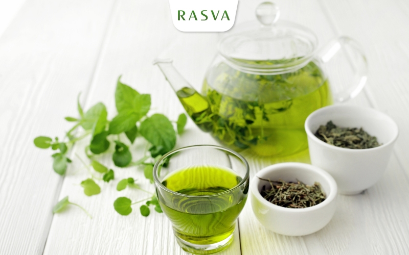 Trà xanh là thành phần phổ biến trong nhiều sản phẩm hỗ trợ giảm cân